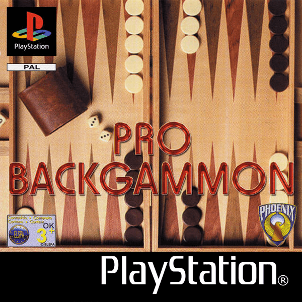 Pro Backgammon box art for Playstation